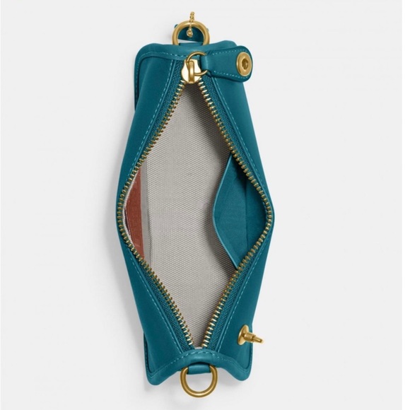 COPY - NWOT Coach Swinger 20 deep turquoise - Picture 2 of 9